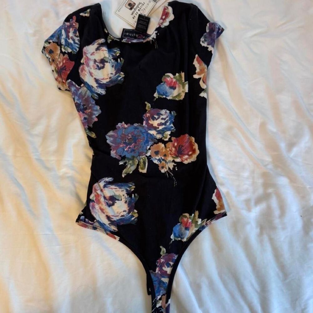 Polly-esther Women's multi Bodysuit